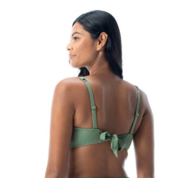 COCO REEF Women's Charisma Bra-Sized Bikini Top Palm Green 32/34DD swimwear top - Picture 5 of 16